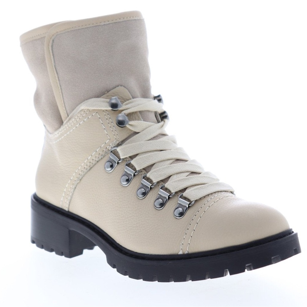 Frye and co anise hiker boots in white/beige size 5.5 - Picture 2 of 7